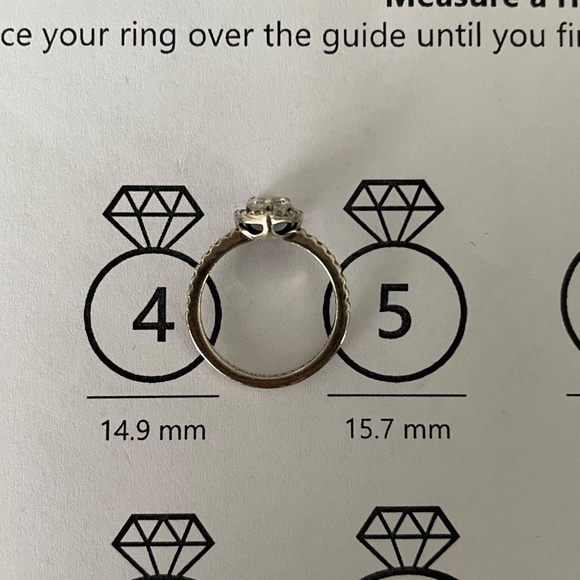 Pandora Elevated Heart Ring Size 4.5 - Picture 5 of 9